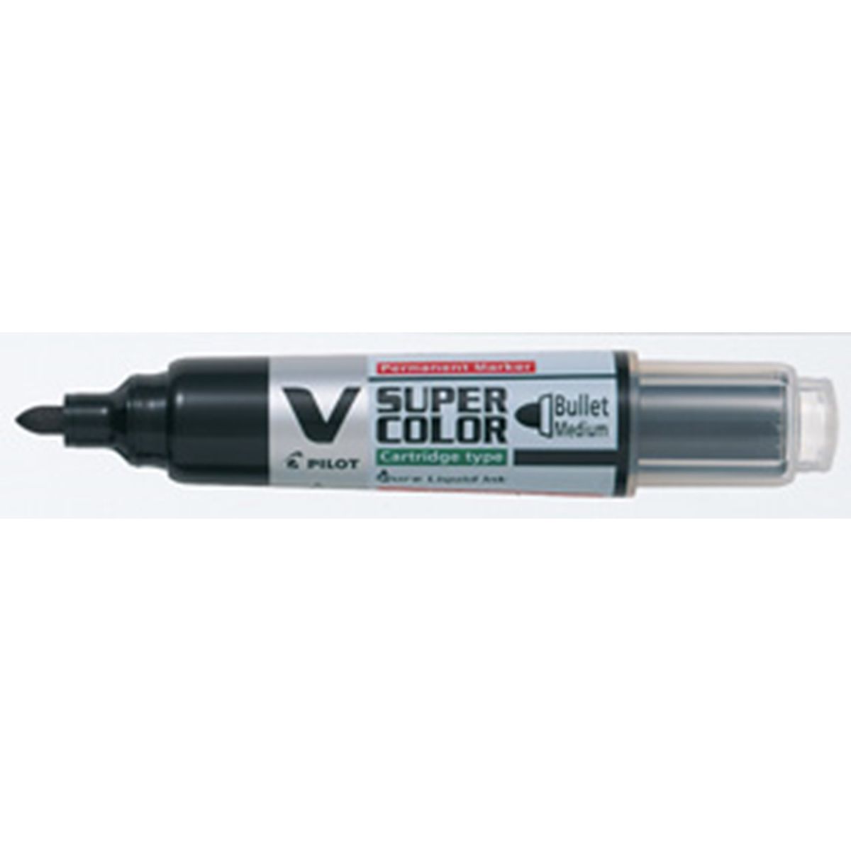 Marker V-Super Color BG rund 0,9mm sort