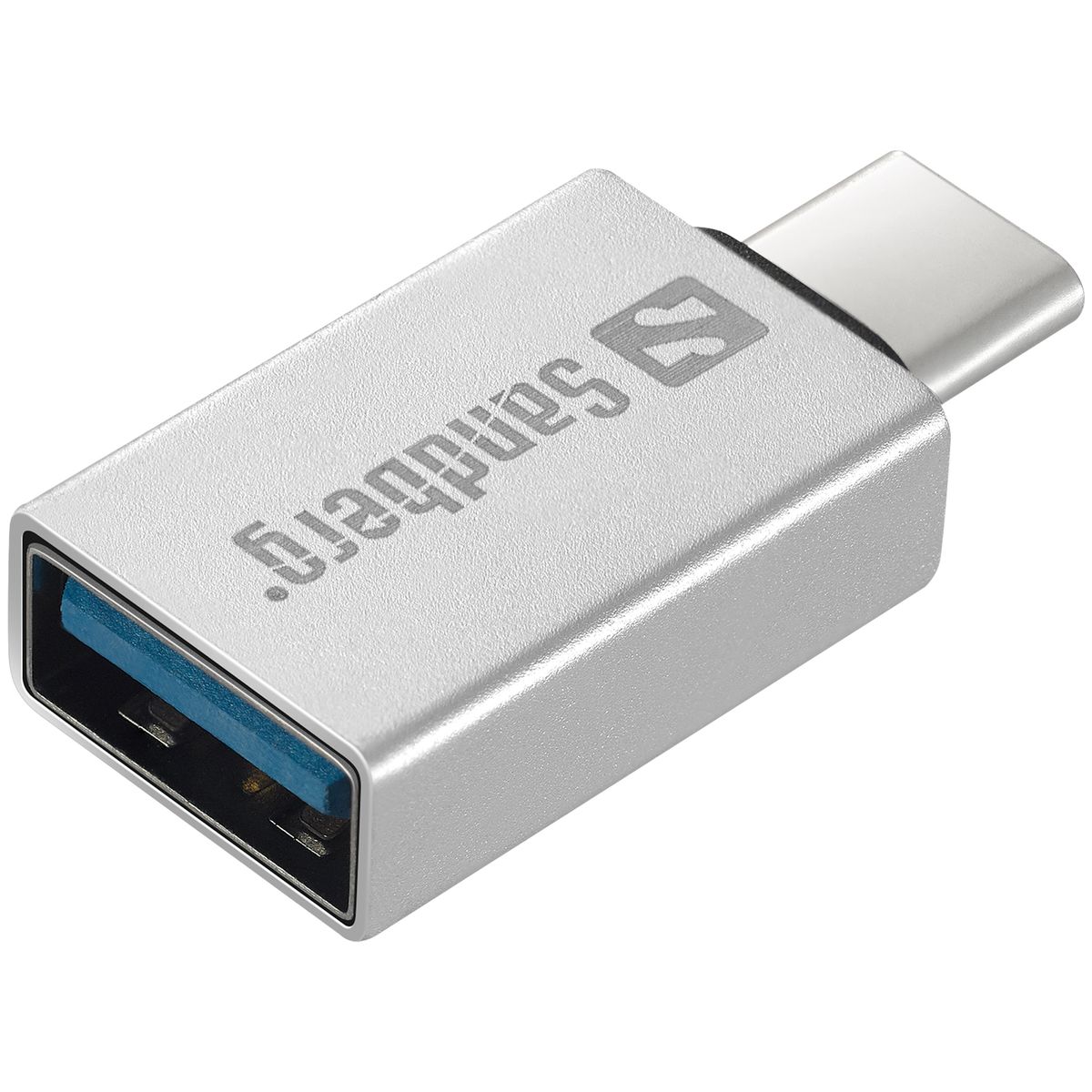 USB-C to USB 3.0 Dongle, Silver