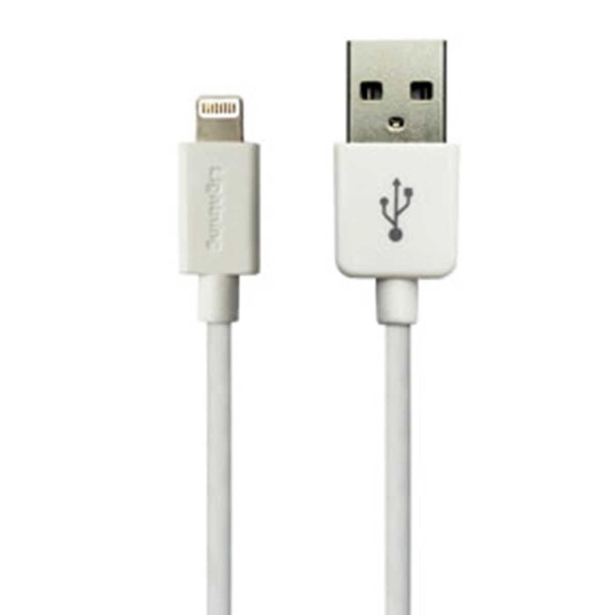 USB>Lightning Sync/Charge Cable, White (1m)