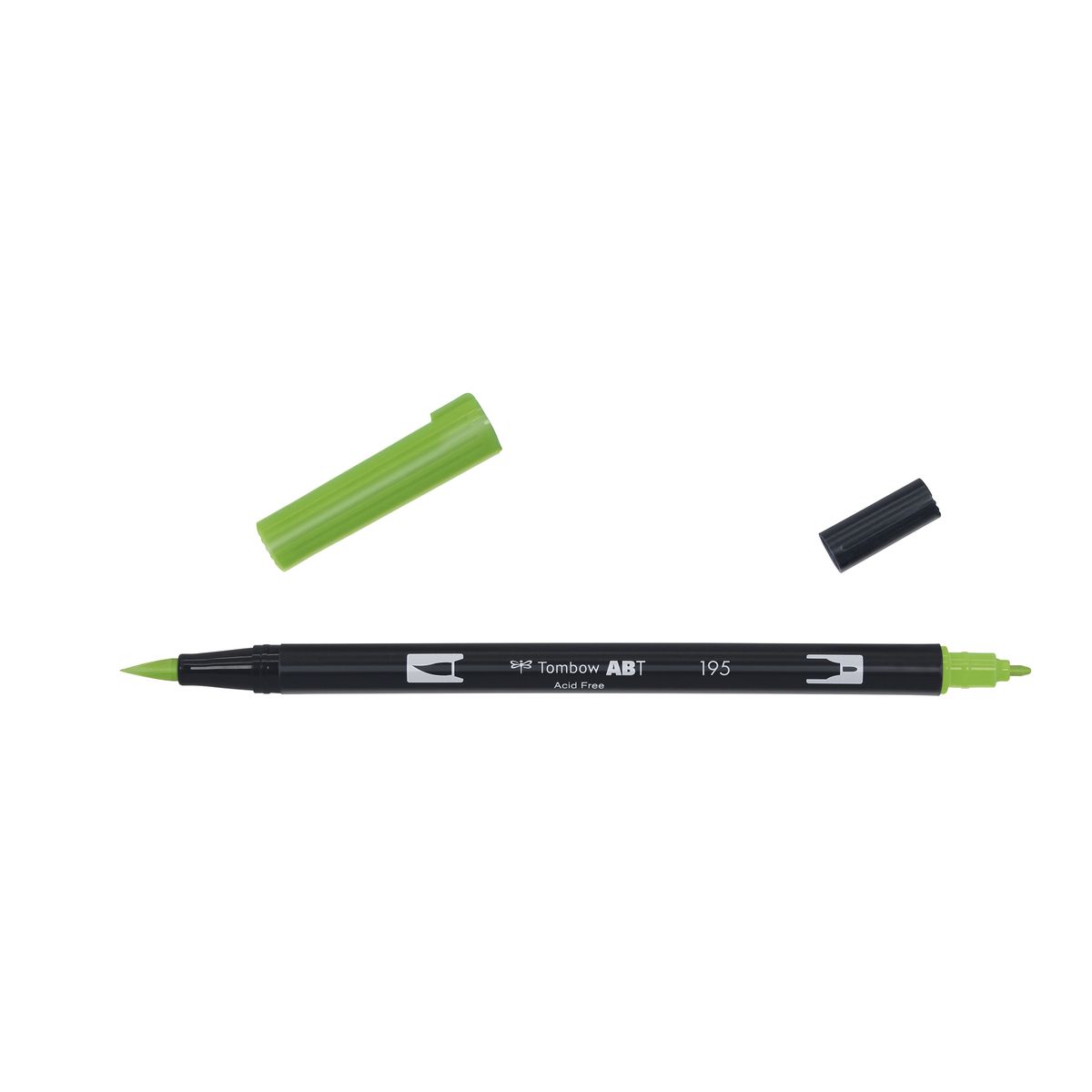 Marker Tombow ABT Dual Brush 195 light green