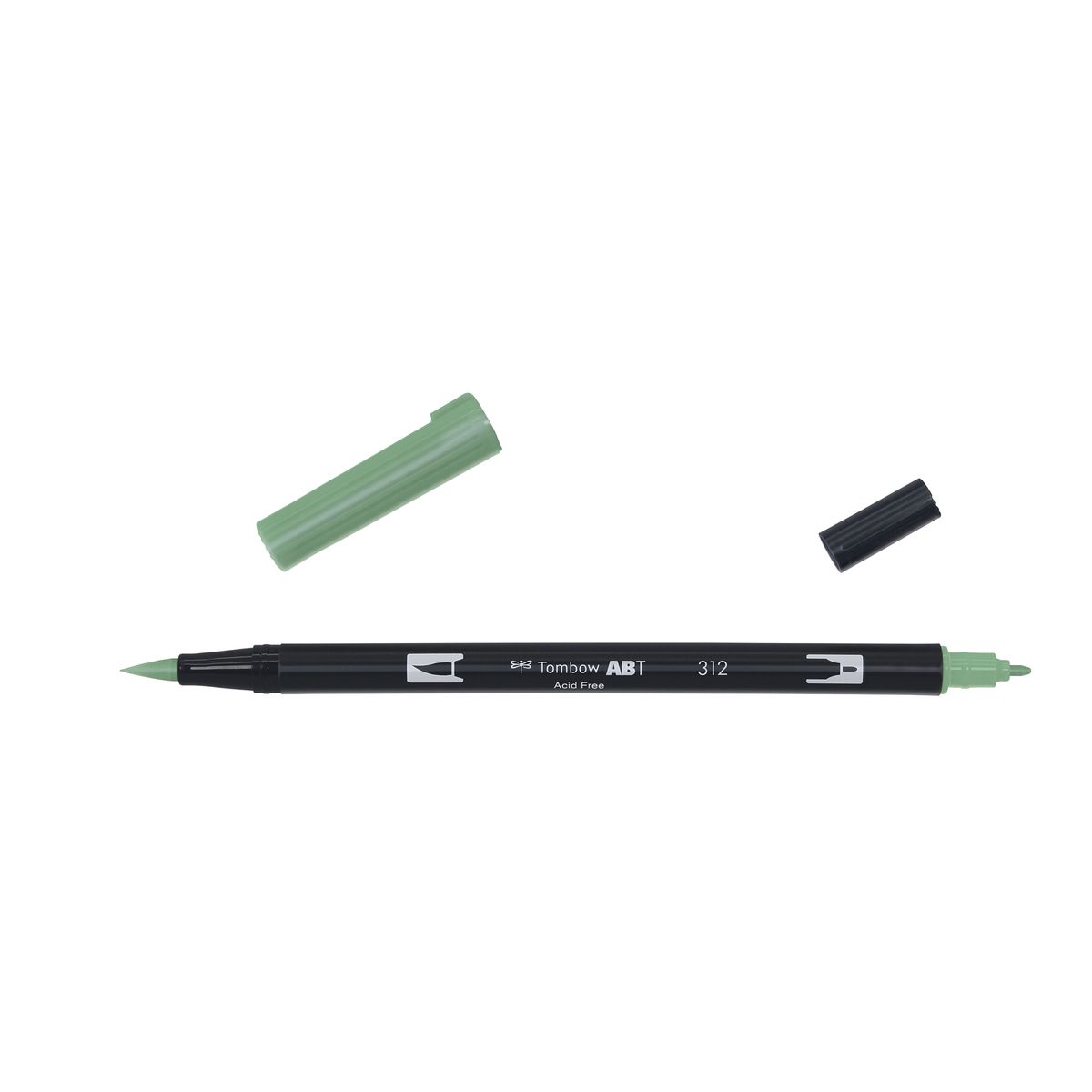 Marker Tombow ABT Dual Brush 312 holly green