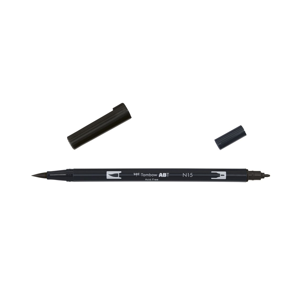 Marker Tombow ABT Dual Brush N15 black