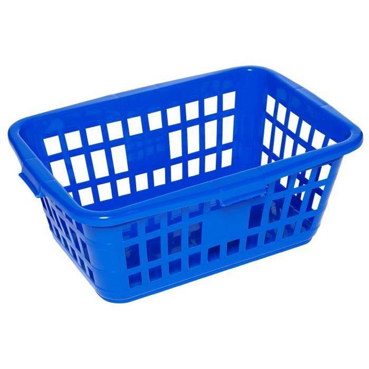 Tina Trolleys plastkurv, blå, 68x47x26 cm, 55 L