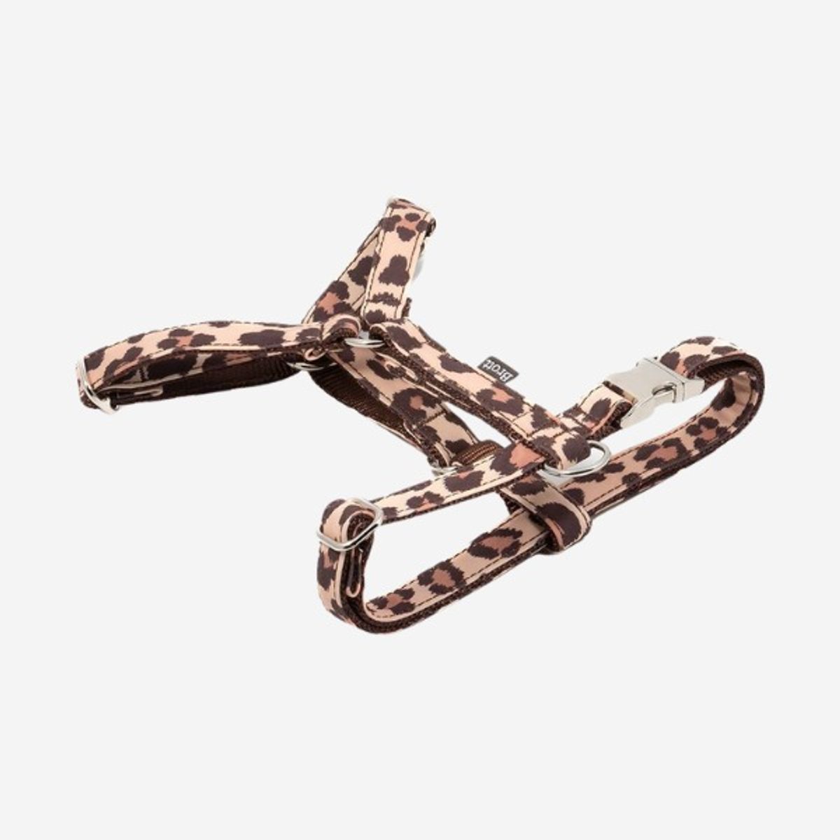 Brott Copons // Justerbar h-sele til hunde (leopard) - M