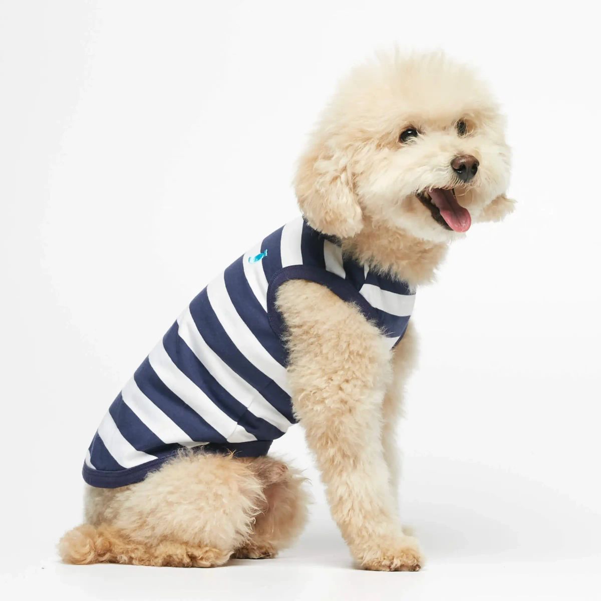 Ellsworth Bodysuit // Hundetrøje i økologisk bomuld (navy) M, L - XL