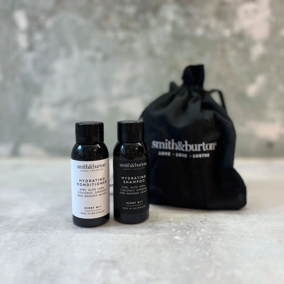 Smith&burton Hydrating Mini Duo Kit // Shampoo og balsam (50ml)