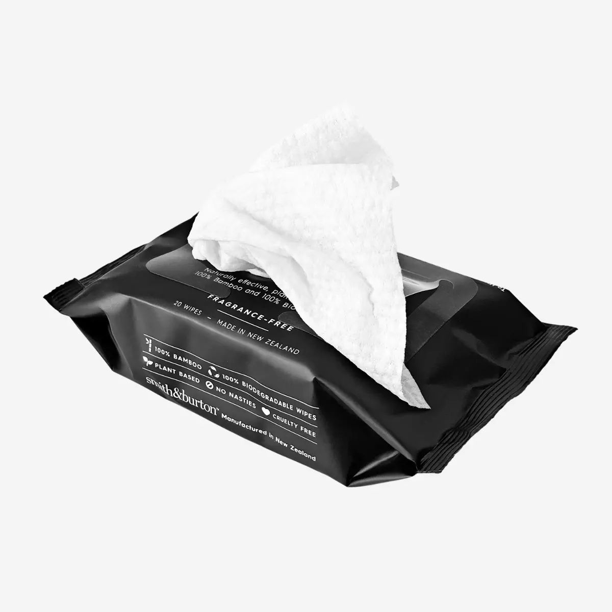 Smith&burton Cleansing Wipes // Skånsomme, parfumefrie vådservietter