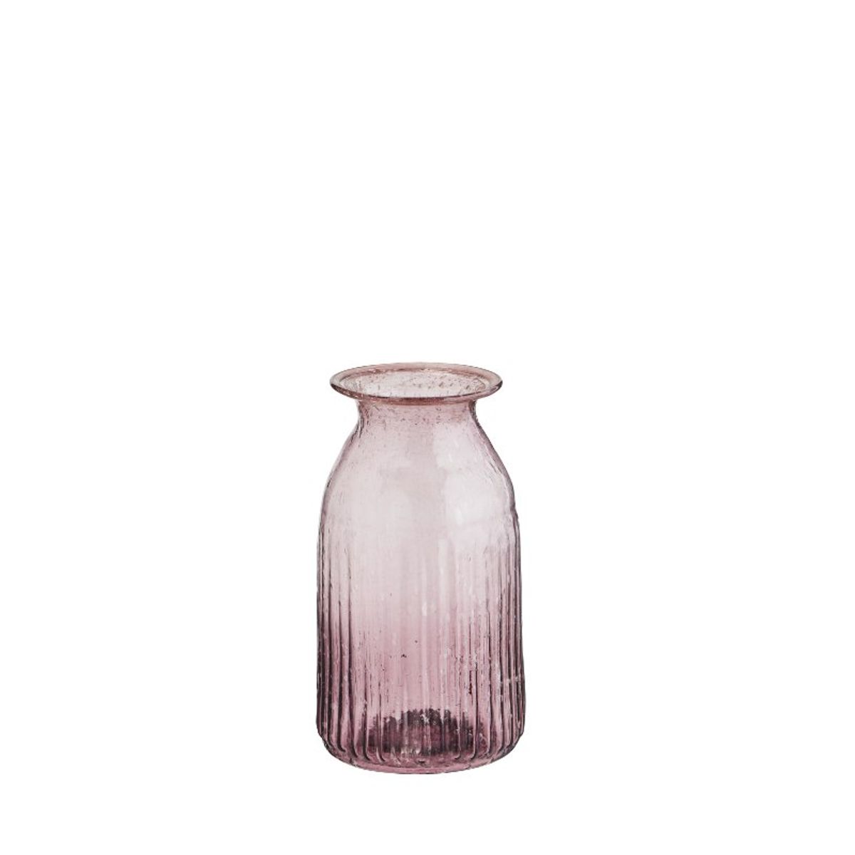 Madam Stoltz Vase I Genbrugsglas - Purple