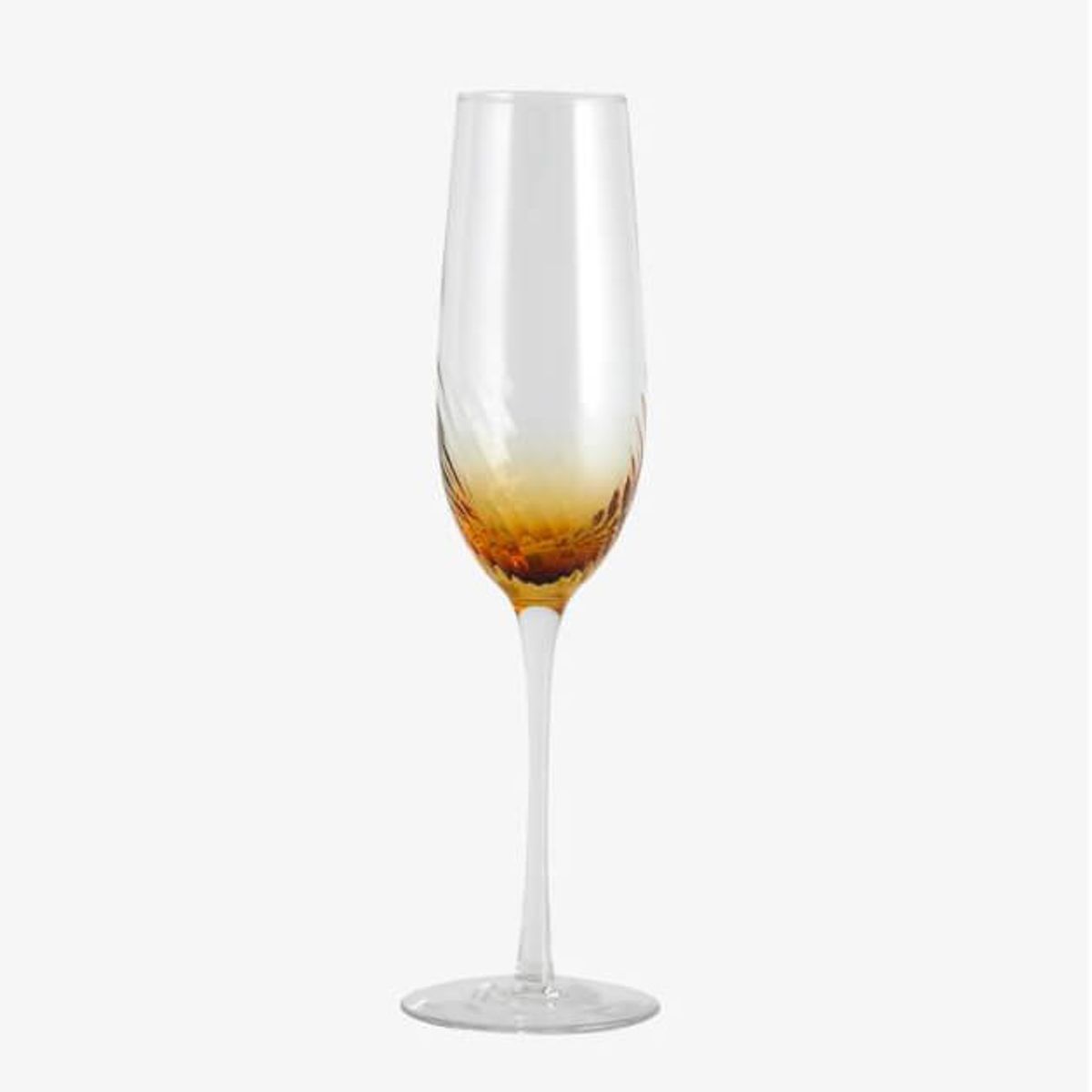 Nordal GARO Champagne glas - Amber