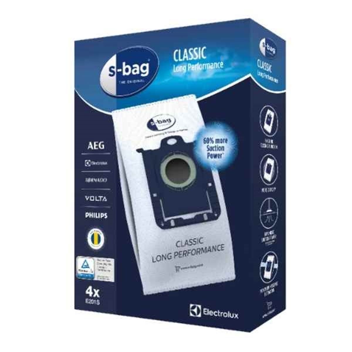 Electrolux S-Bag E201S Støvsugerposer