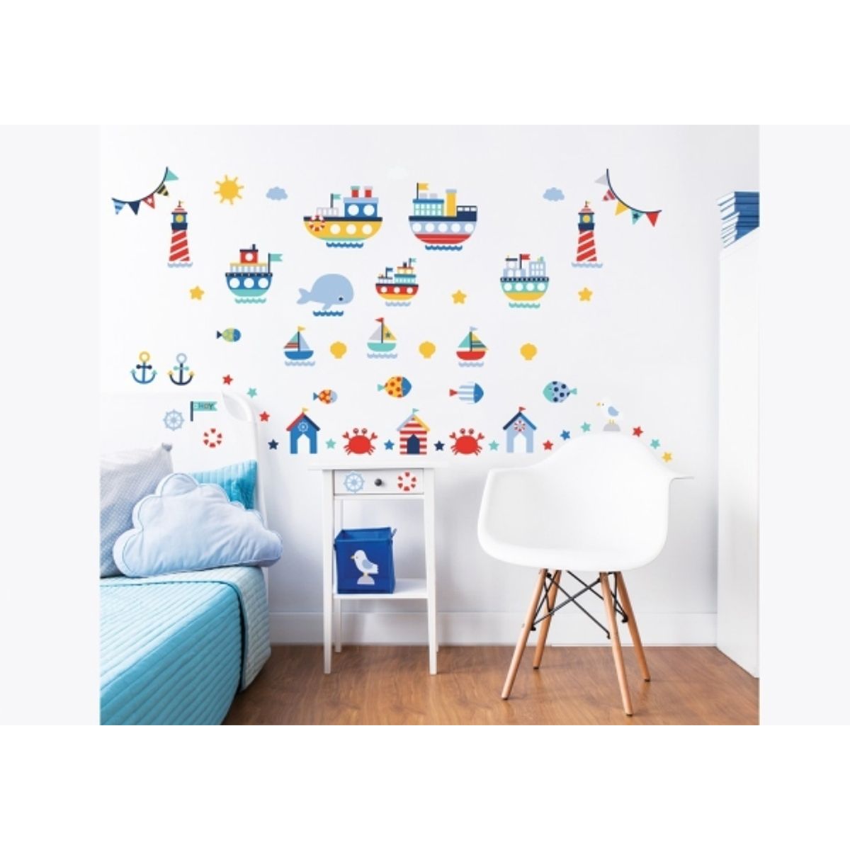 Sejlbåde Wallstickers