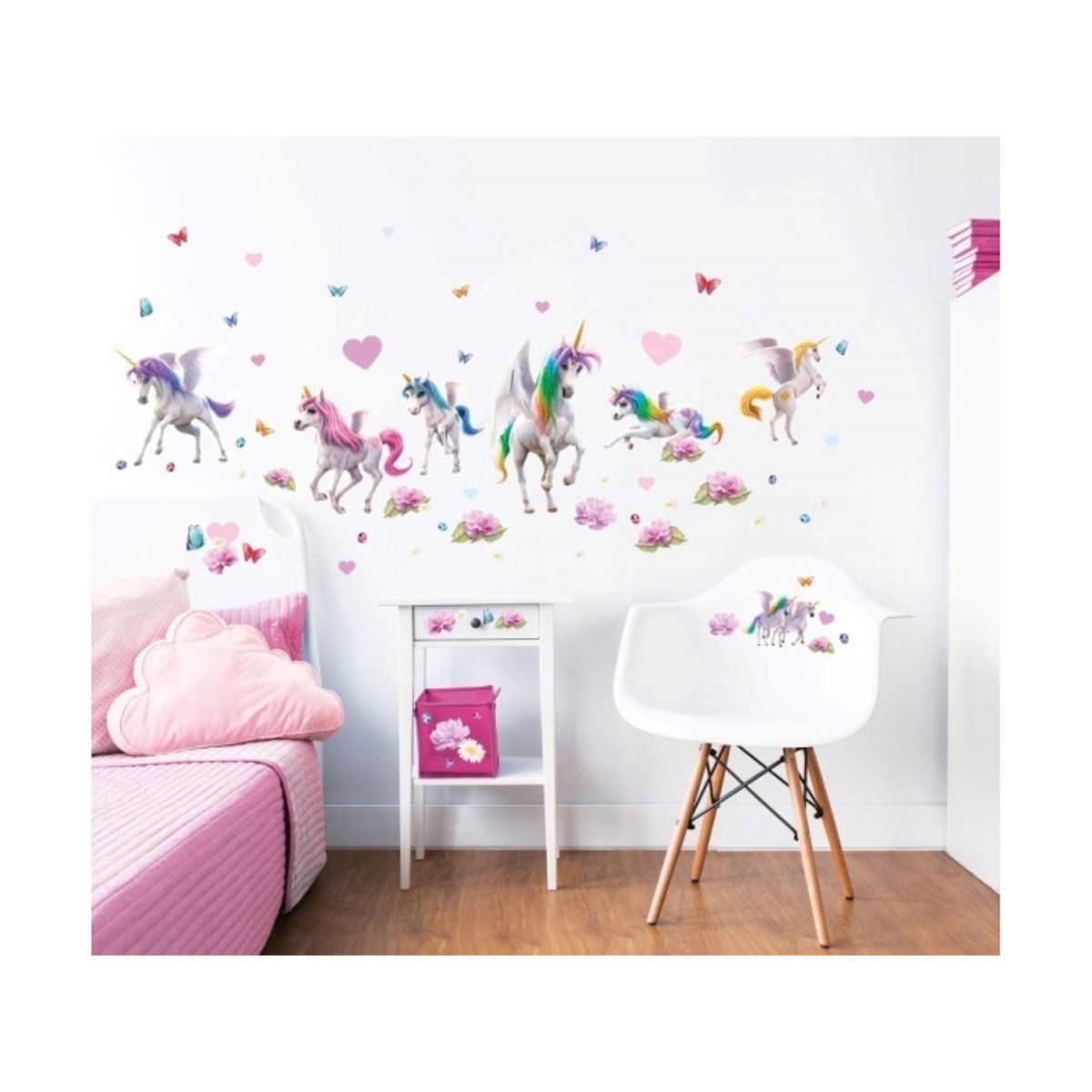 Magiske Enhjørninger / Magical Unicorn Wallstickers