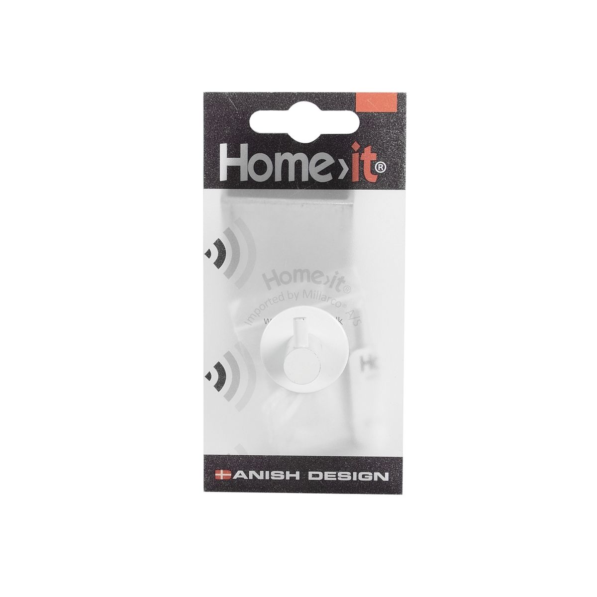 Home>It® Knag Med Tap 3,3×3,8 X 3,3 Cm Hvid