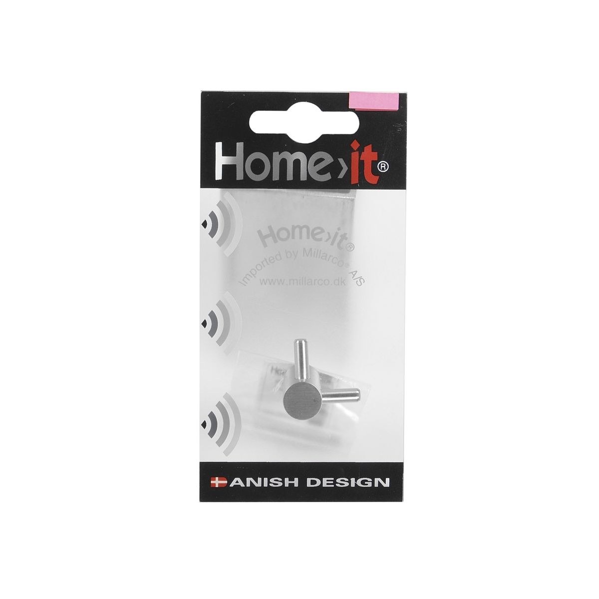 Home>It® Knag "Y" Med 2 Kroge 1,4 X 3,5 Cm Rustfrit Stål