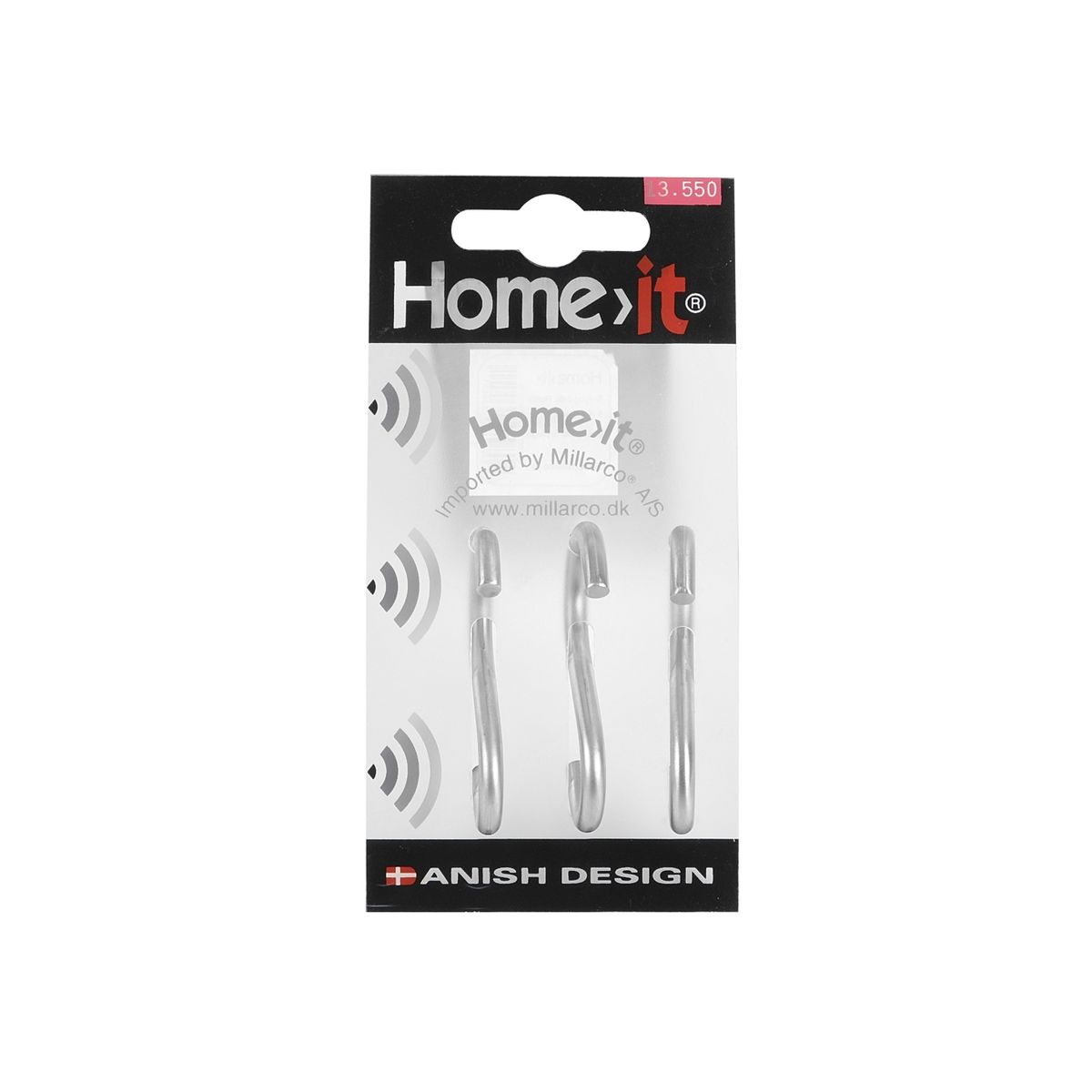 Home>It® S-Krog 0,5 X 6,0 Cm Rustfri Stål 3-Pak