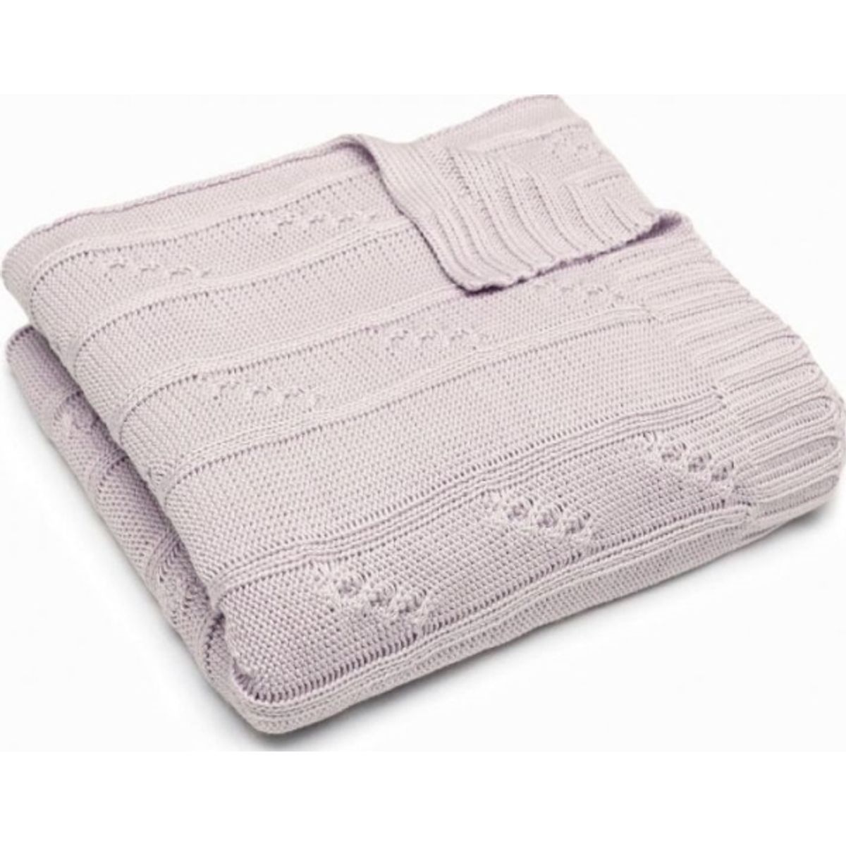 Bamboo Knitted Blankets With Silver Ions 75X90cm Plaid Pink