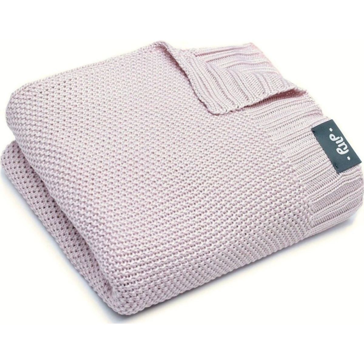 Pulp Pulp, Bamboo Knitted Blanket With Silver Ions, Powder Pink, 75Cm X 90Cm