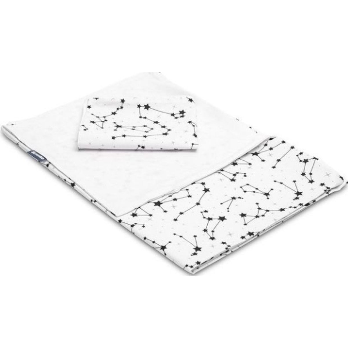 Sensillo Bedding 2 Pieces White Star Collection 100X135 Cm 4360/5749