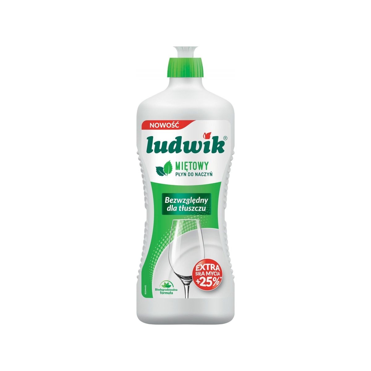 Ludwik Ludwik Dishwashing Liquid, Mint, 900G