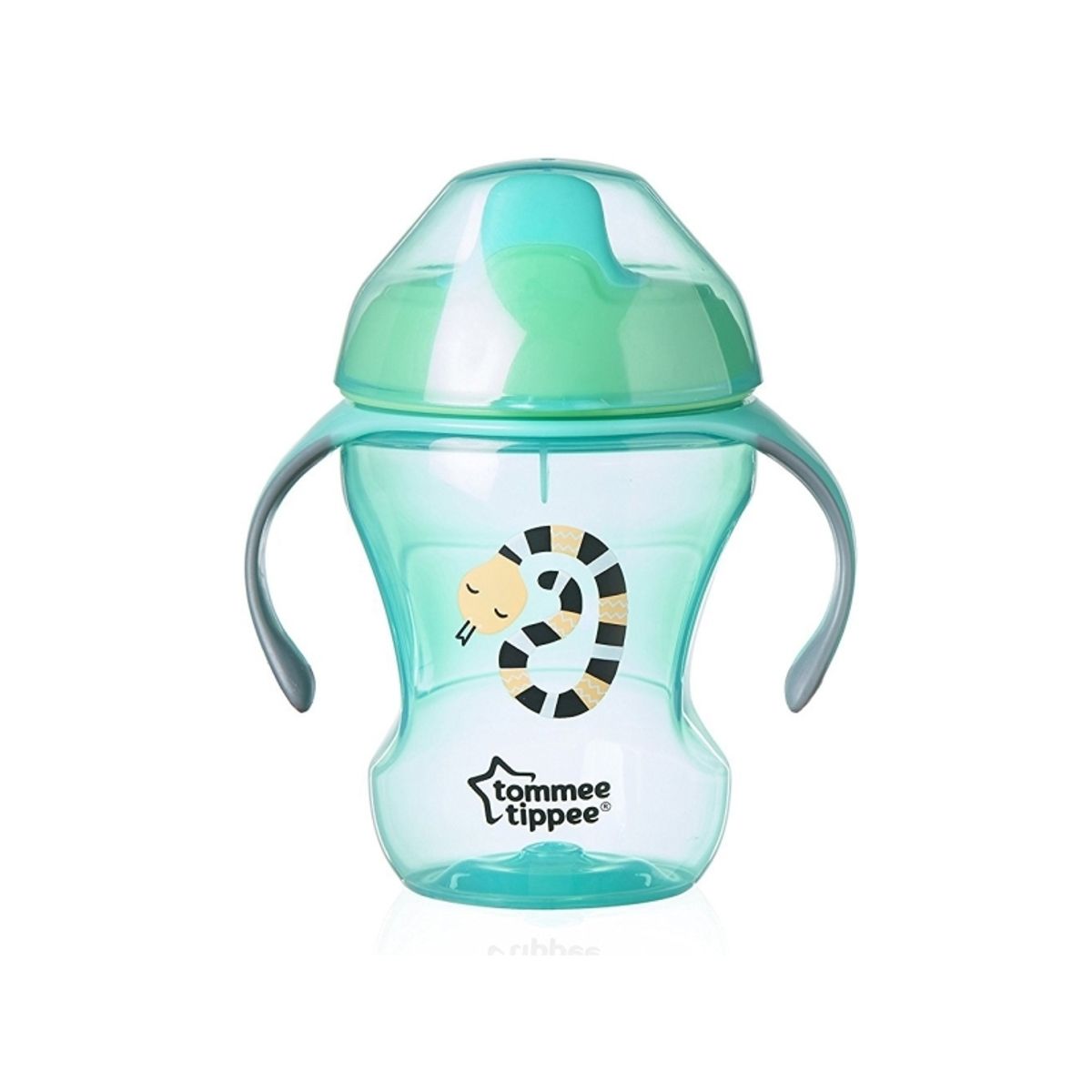 Tommee Tippee Trainer Sippee Cup, Drikkebæger, 6 Måned(Er), Grøn, Plast, Dreng, 230 Ml