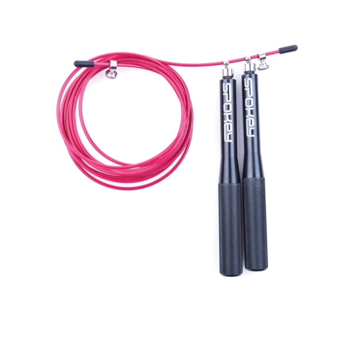 Spokey Skipping Rope Crossfit Tweet Ii Black And Red