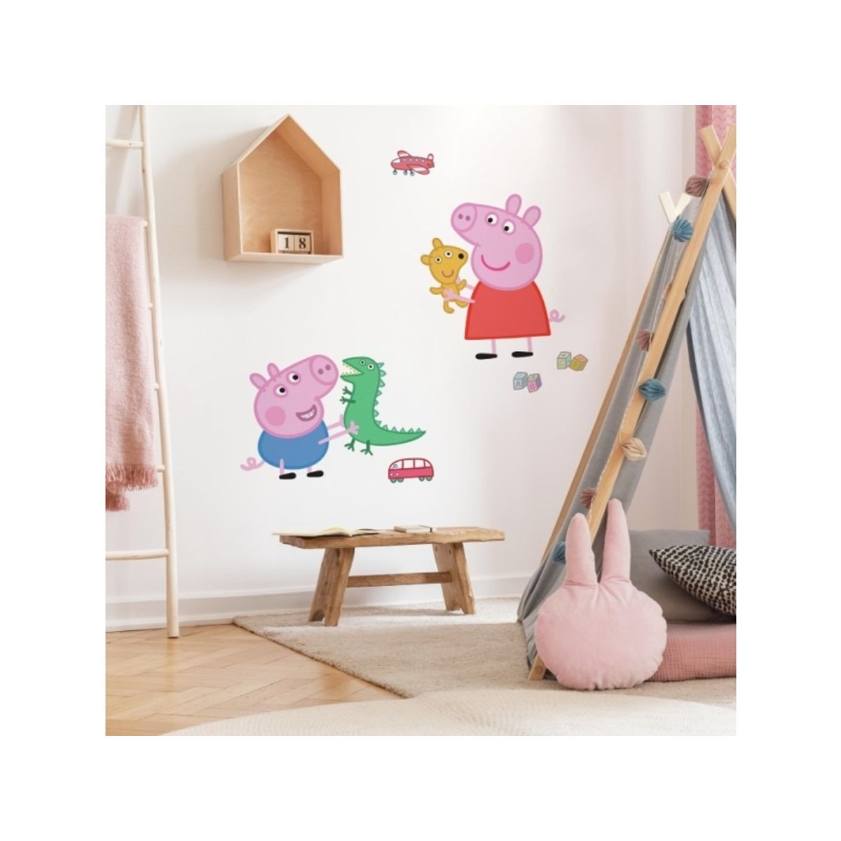 Gurli Gris Legetid Gigant Wallstickers