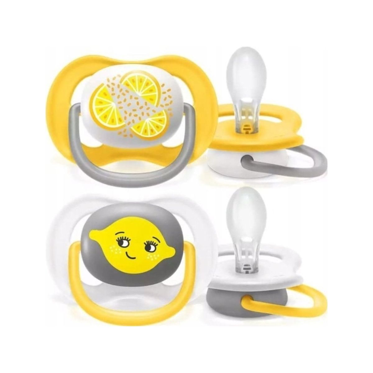 Avent Ultra Air Happy Lemon-Sut 2 Stk. 6-18 M Avent