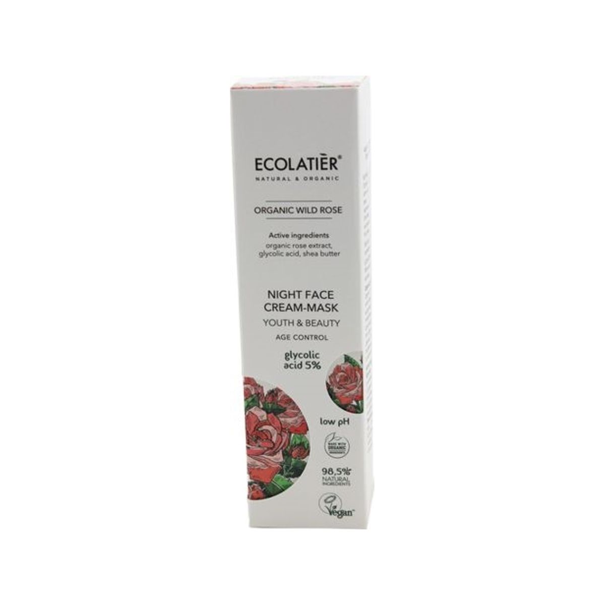 Greenco Ecl Organic Wild Rose Creme-Ansigtsmaske, 50 Ml