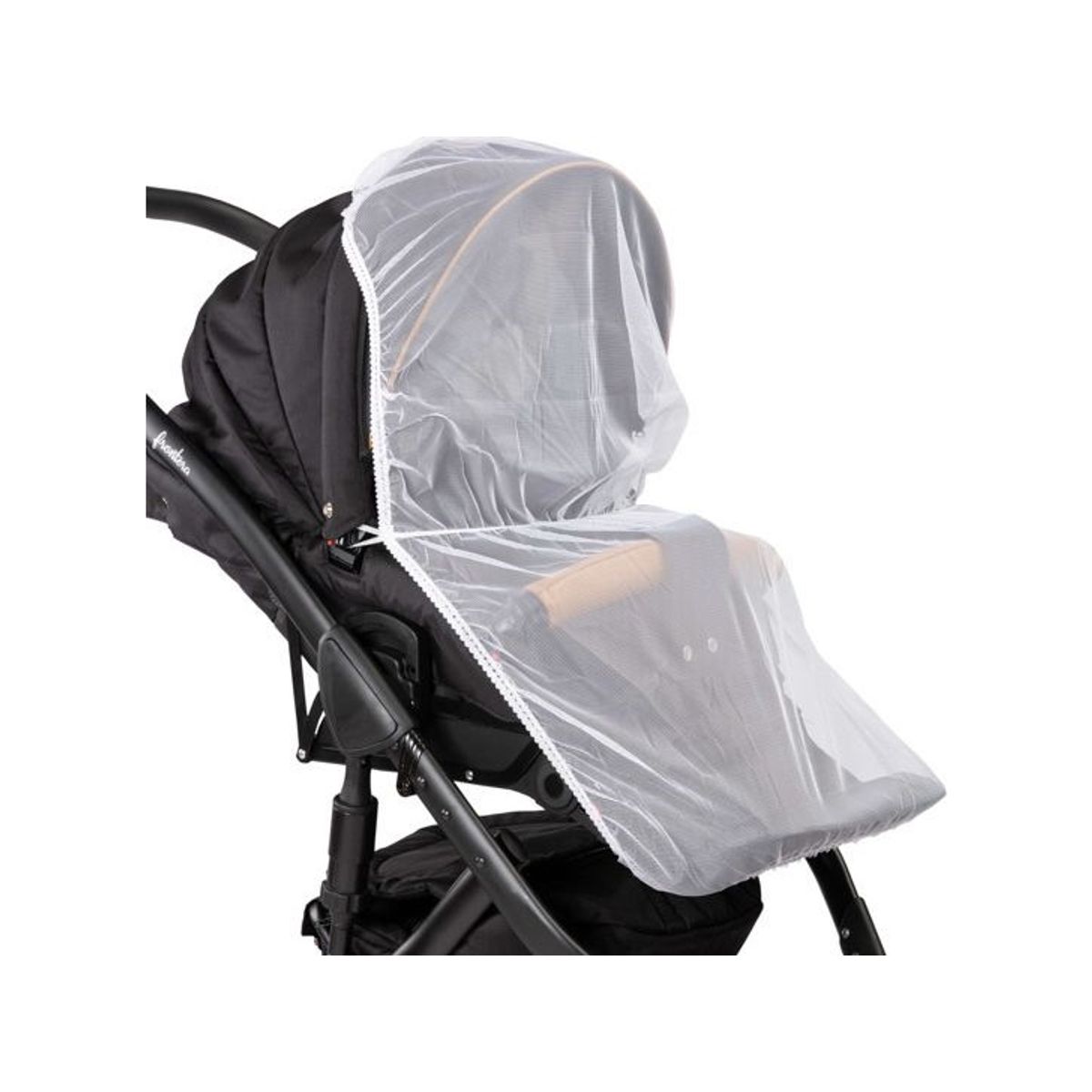 Caretero Mosquito Net For The Uniw Trolley White Caretero