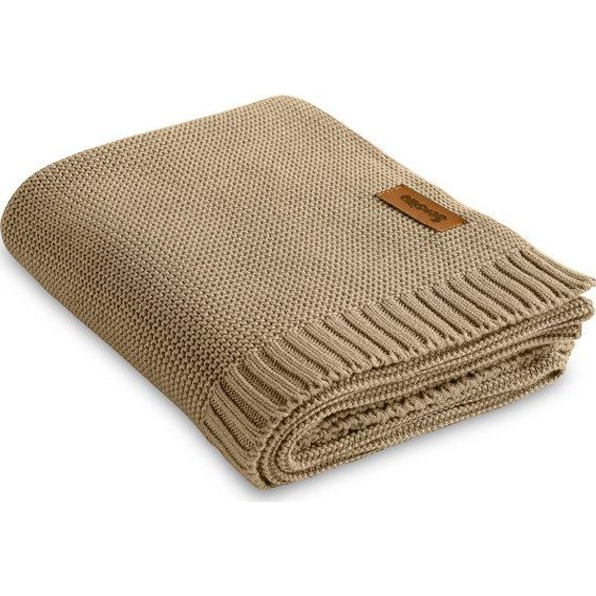 Sensillo Bamboo-Cotton Blanket 80X100 Cm Beige