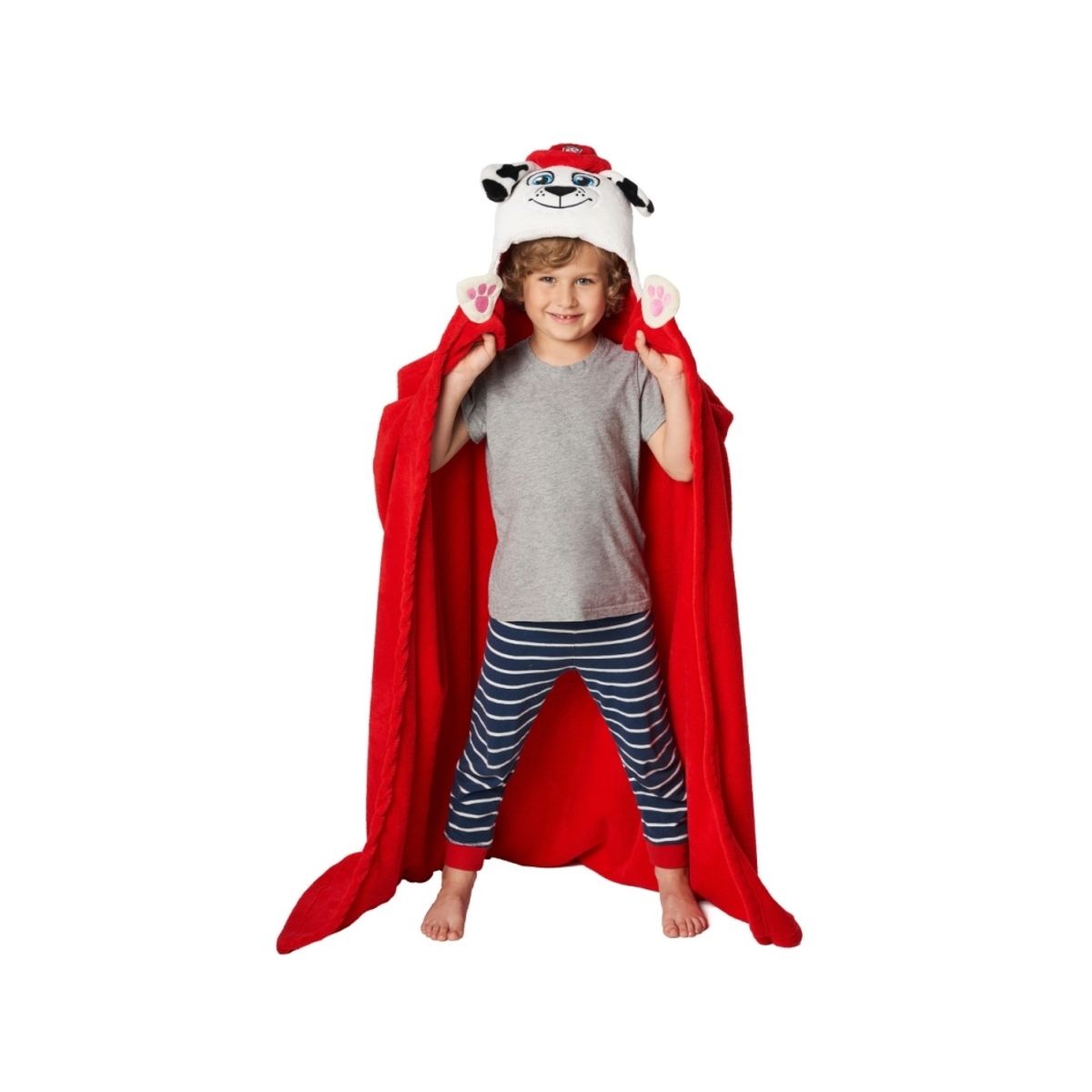 Paw Patrol Marshall Luksus Poncho Med Hætte