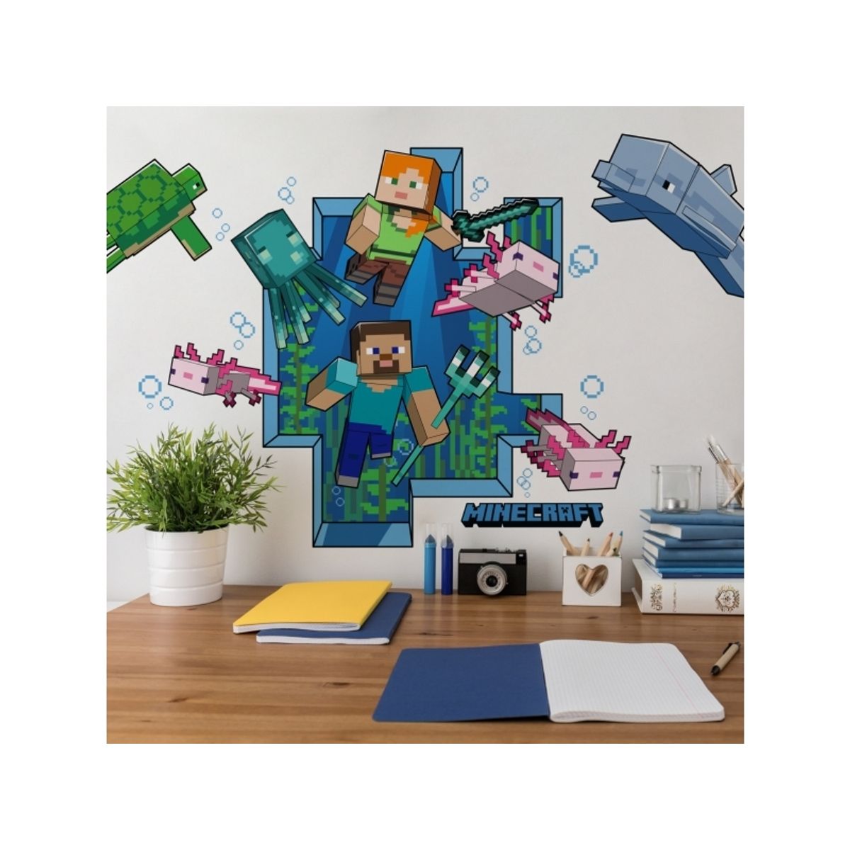 Minecraft Gigant Wallstickers