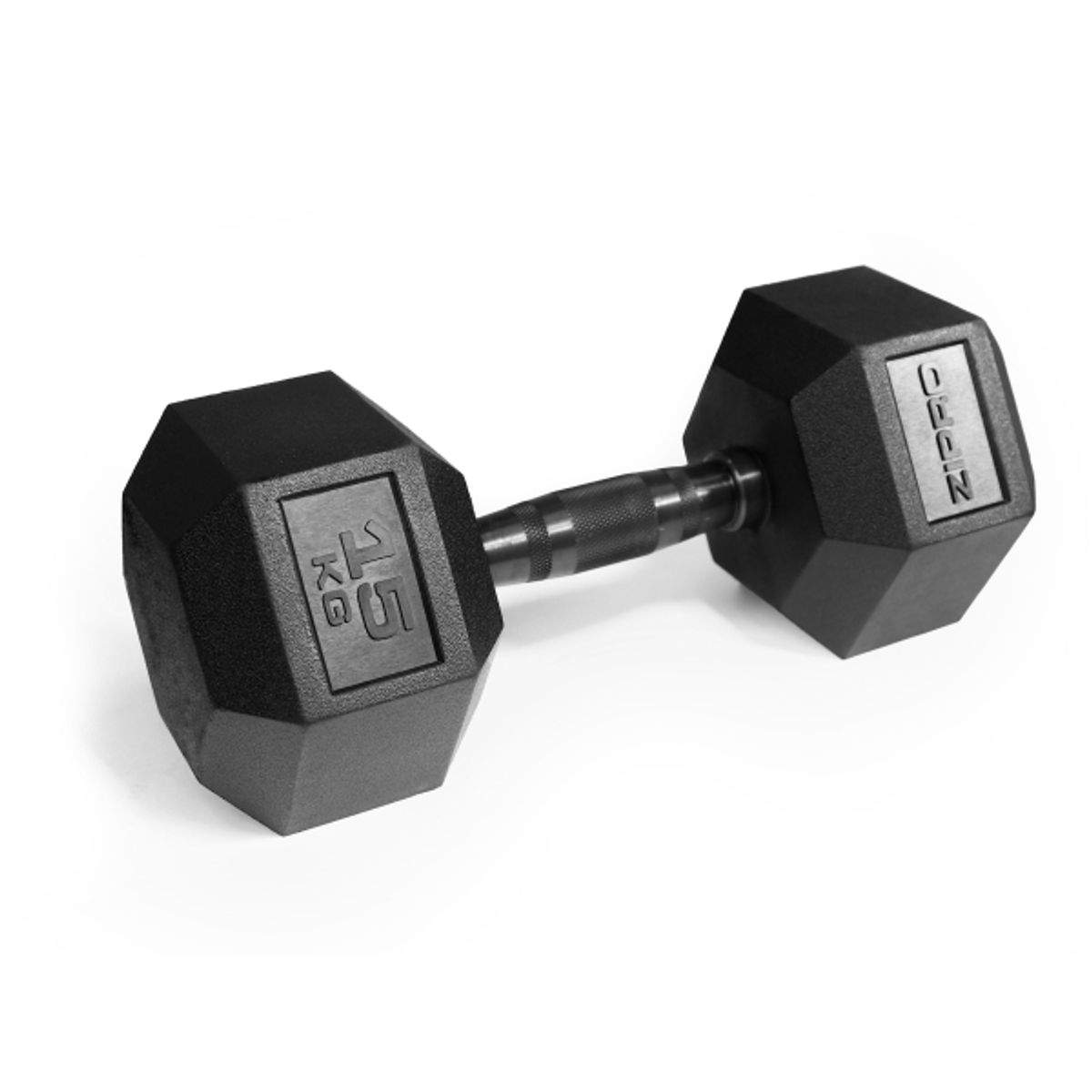 Dumbbell Zipro Zipro Dumbbell Hex Rubberized Steel 15 Kg