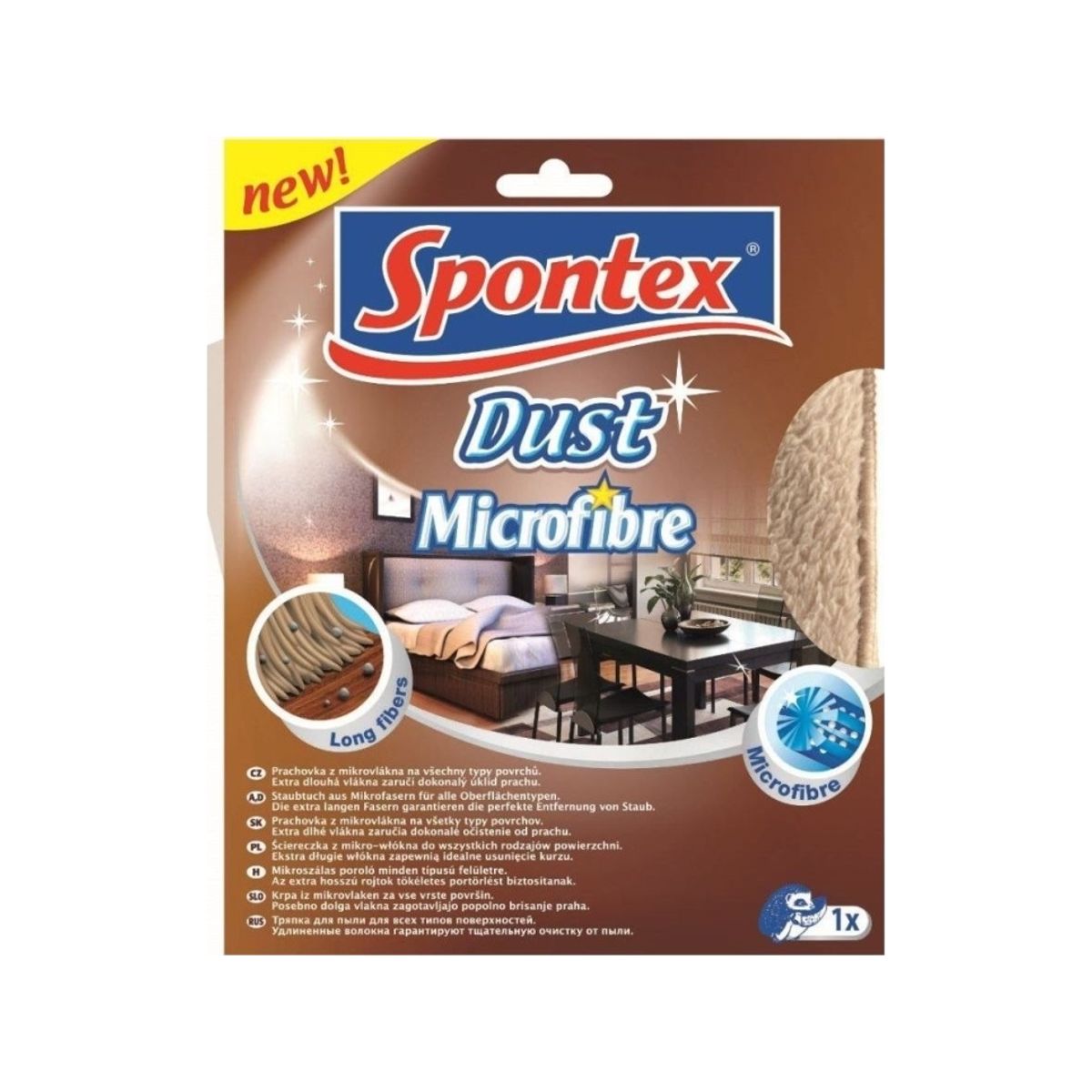 Cloth Microfibre Spontex Dust