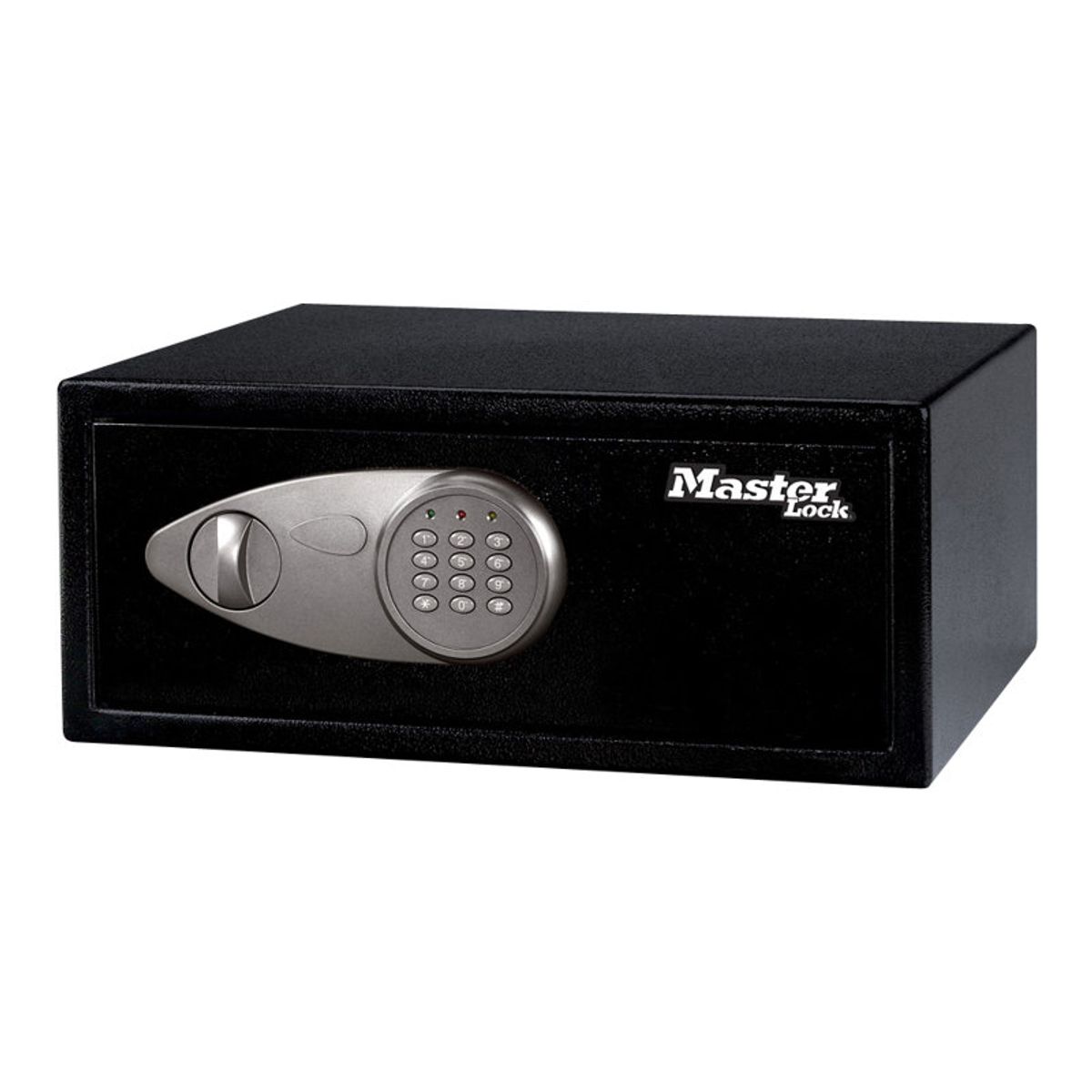 Master Lock Large No. X075ml - Pengeskab - Solidt Stål - Grå, Sort