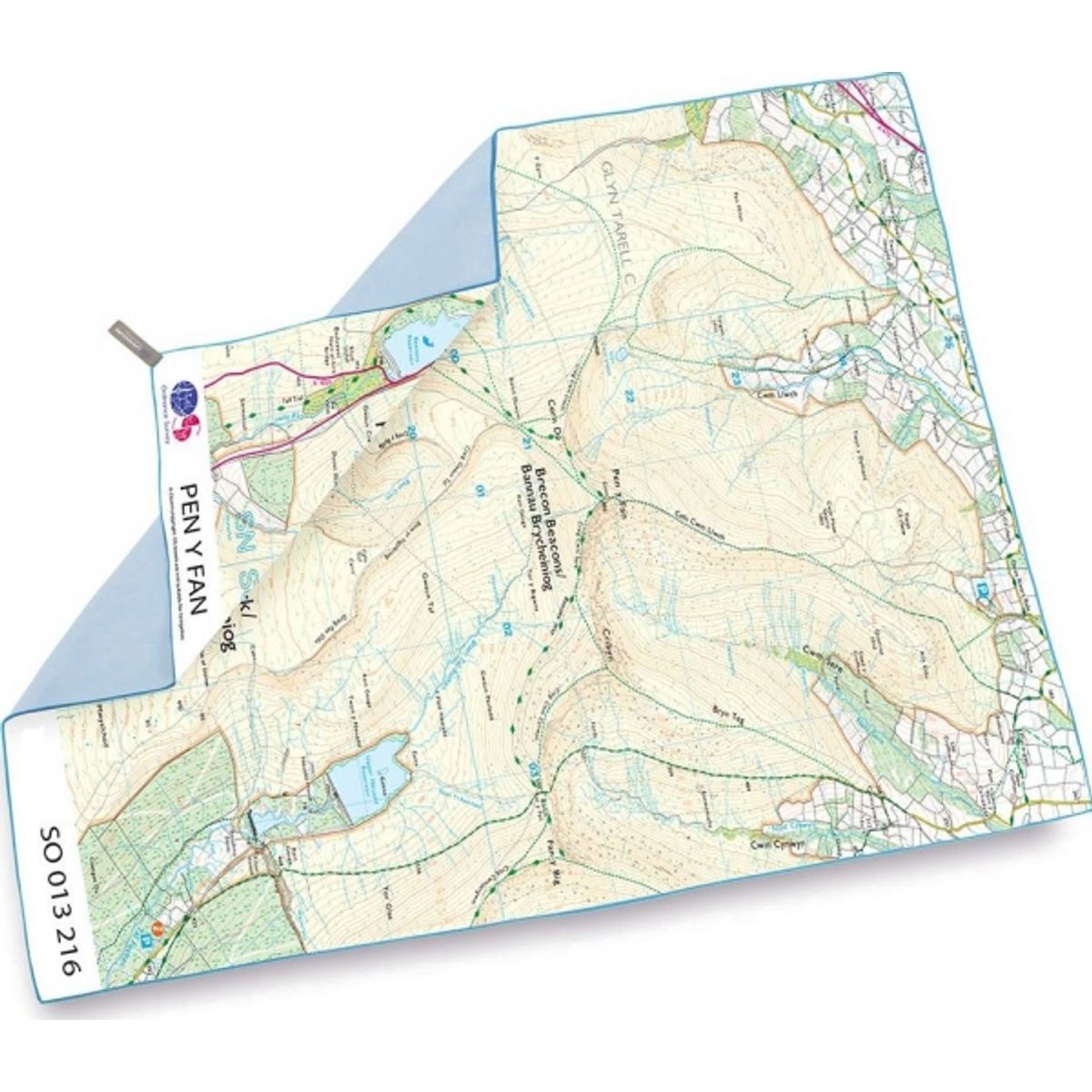 Lifeventure Rcznik Szybkoschncy Softfibre Os Map Giant, Pen-Y-Fan