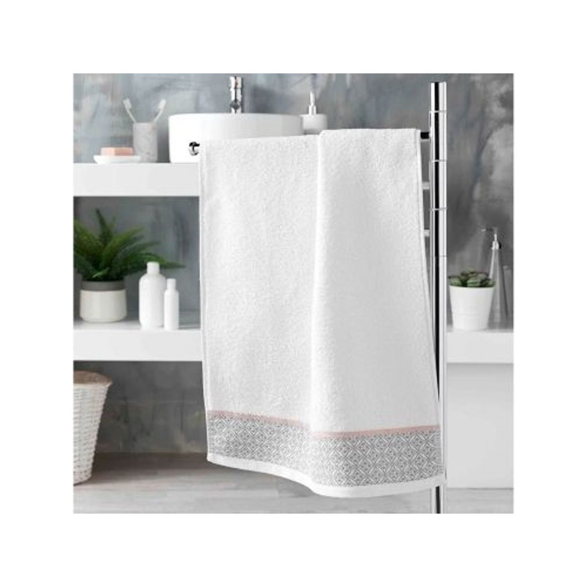 Håndklæde Douceur D`Interieur Towel Belina - Hvid 50X90