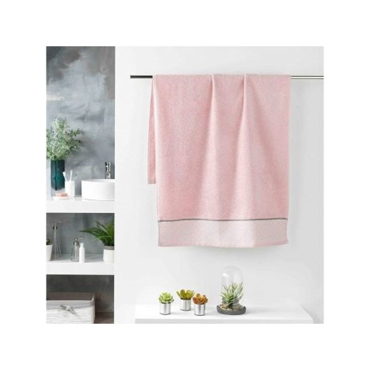 Håndklæde Douceur D`Interieur Rcznik Belina - Pink 70X130