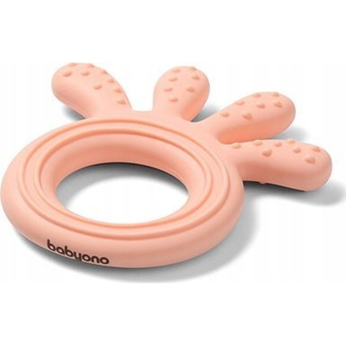 Babyono Babyono-826/01-Silicon Fryzak Octopus Pink Lyserød