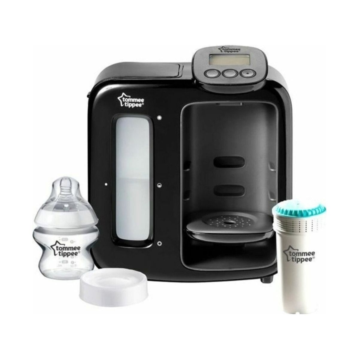 Tommee Tippee Day And Night Mælkemixer, Sort, 423746