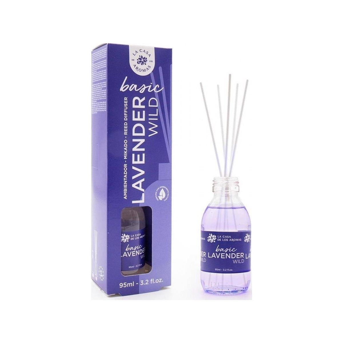 La Casa De Los Aromas_Basisduftpinde Lavendel 95Ml