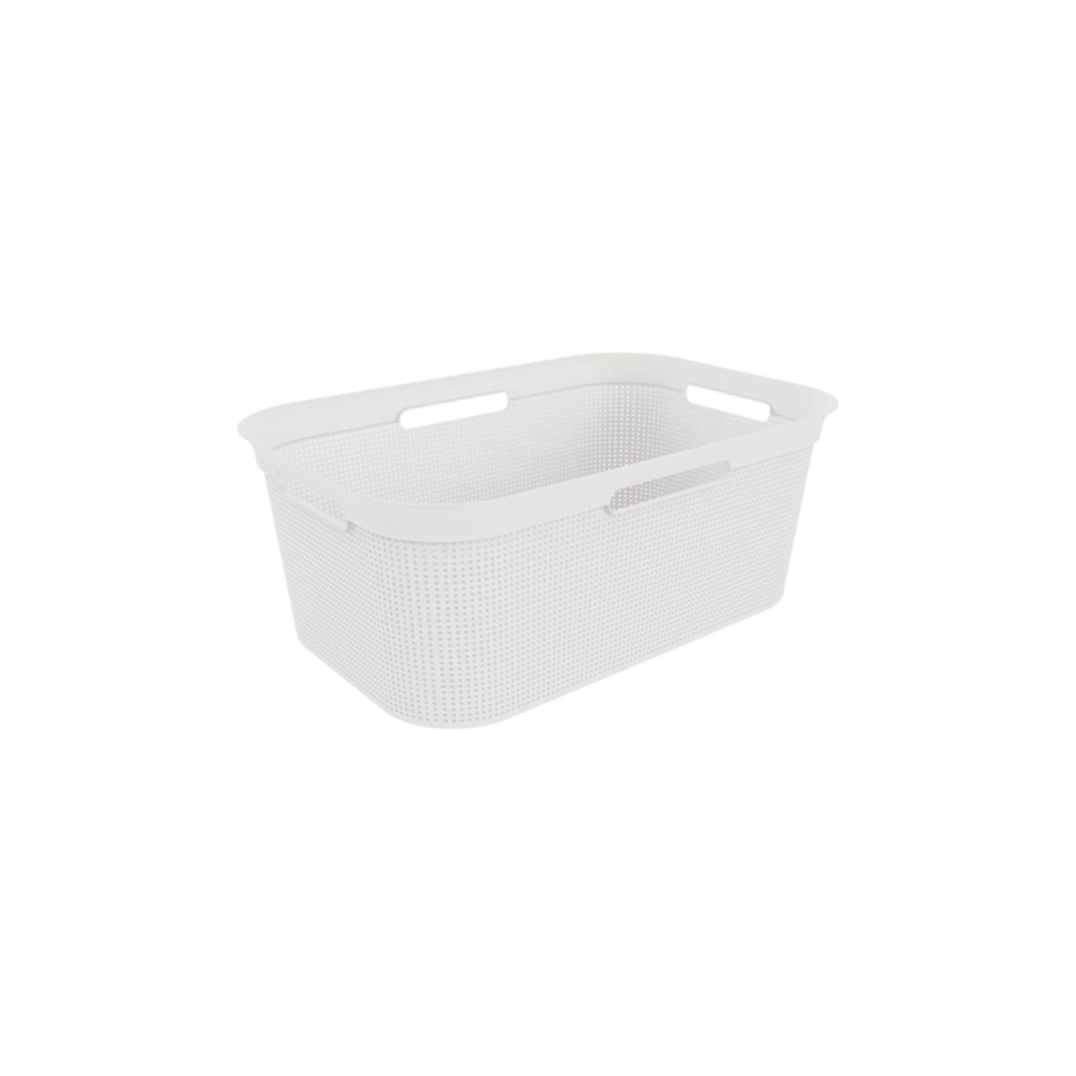 Rotho Basket Laundry Brisen 41L White Color