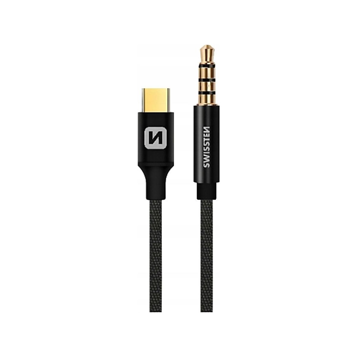 Kabel Usb Sourcing Usb-C - Mini Jack 3.5 Mm 1.5 M Czarny (73501303)