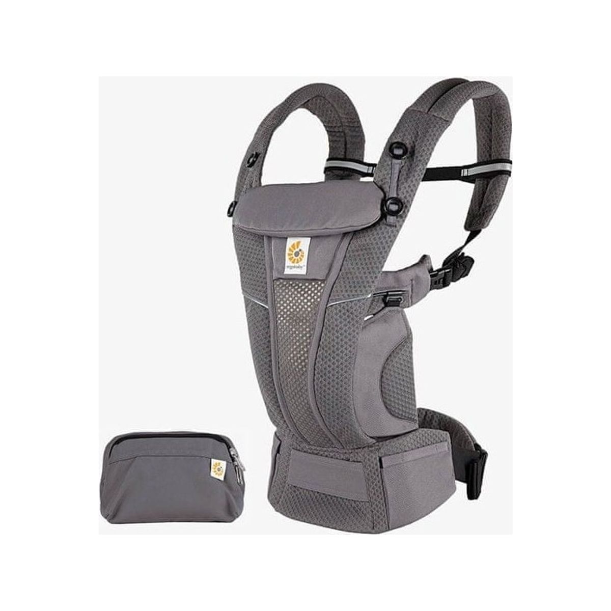 Ergobaby Ergobaby Neiokl Omni Breeze, Graphite Pilkas, Bcz360pgraph