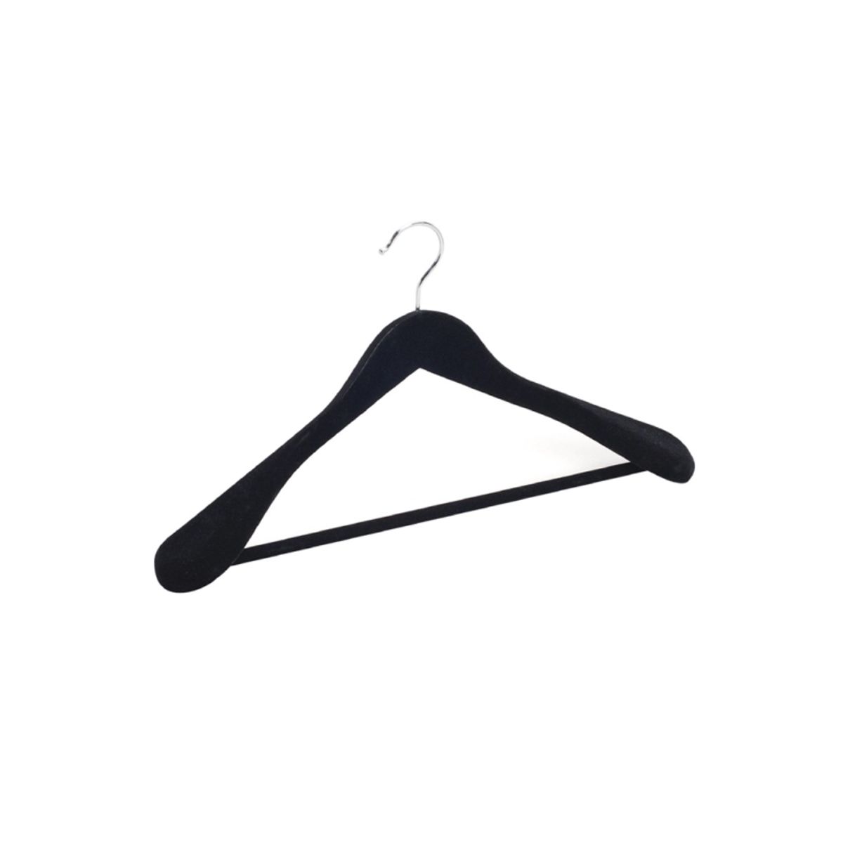 Domoletti Velvet Coat Hanger Lsv031 Sort