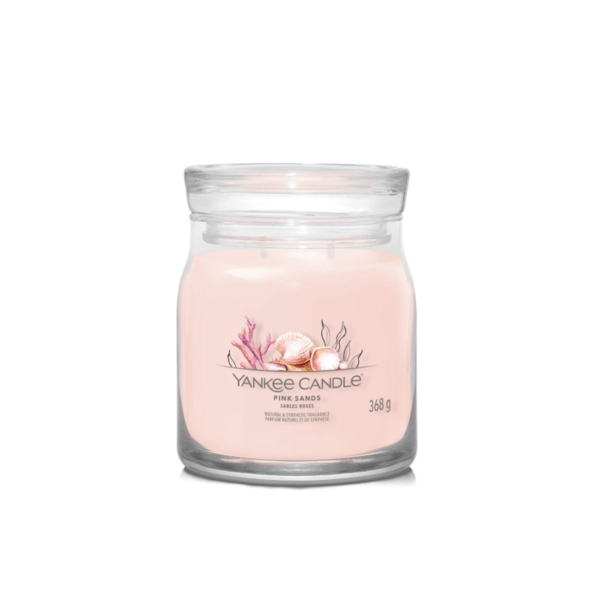 Yankee Candle Pink Sands, Rund, Lyserød, 50 T, 1 Stk