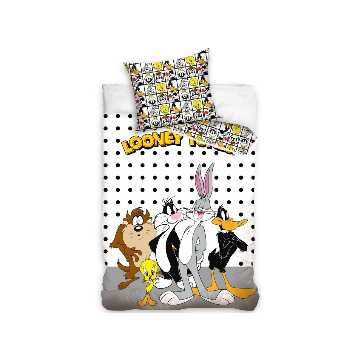 Looney Tunes Sengetøj 150 X 210 Cm - 100 Procent Bomuld