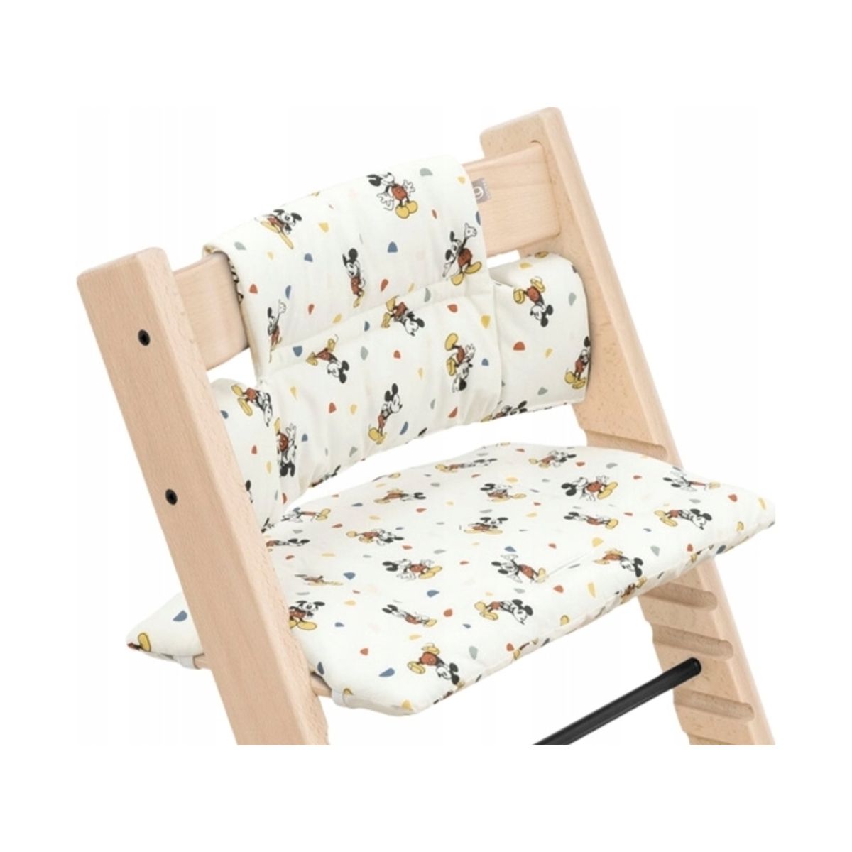 Stokke Stokke Tripp Trapp Classic Cushion Sheet, Mickey Celebration Cream, 619008