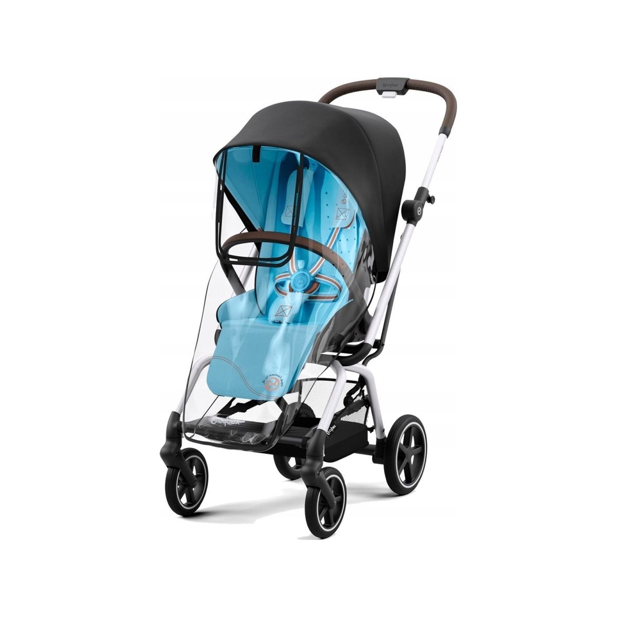 Cybex Cybex Raincover Eezy S Twist 2 Line, Transparent, 520003372