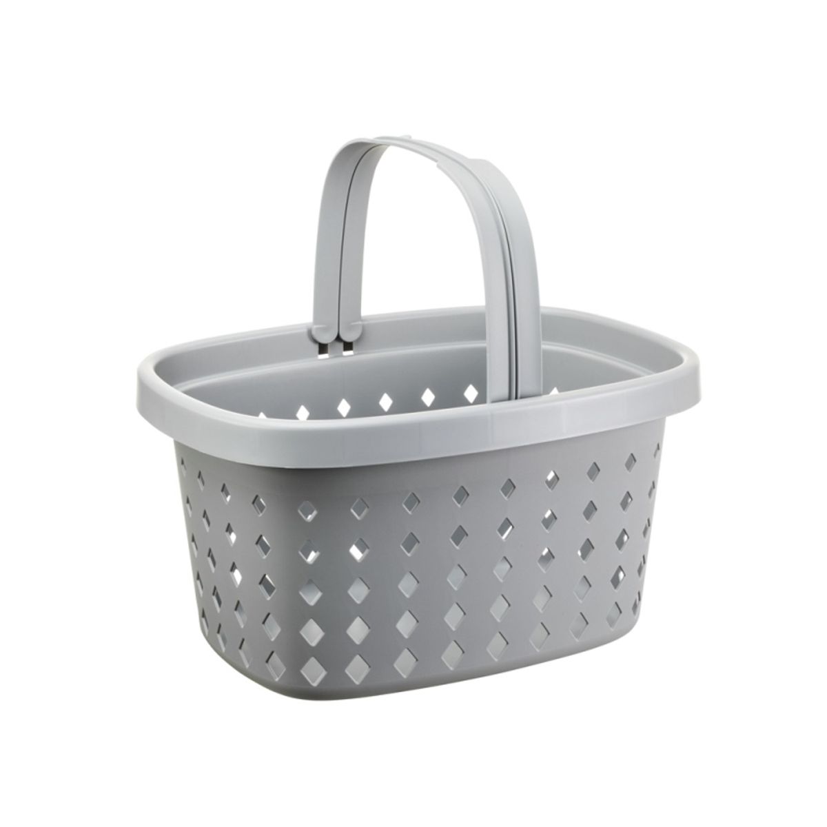 Nhg Seoul Basket With Handle 43X32x23 Grey